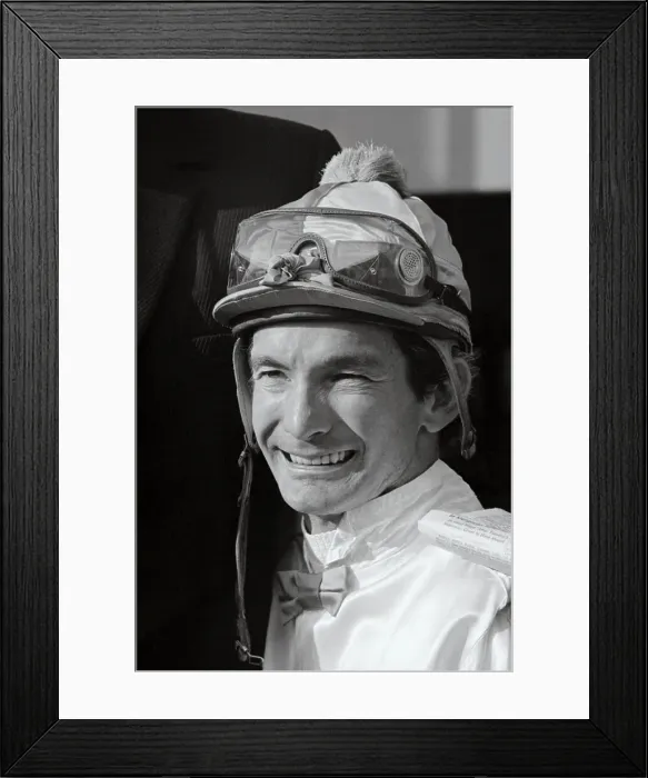 Framed Print : Head Shot of Willie Shoemaker Smiling Framed Print : Head Shot of Willie Shoemaker Smiling