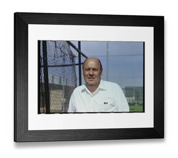 Framed Print : Portrait of Buzzie Bavasi