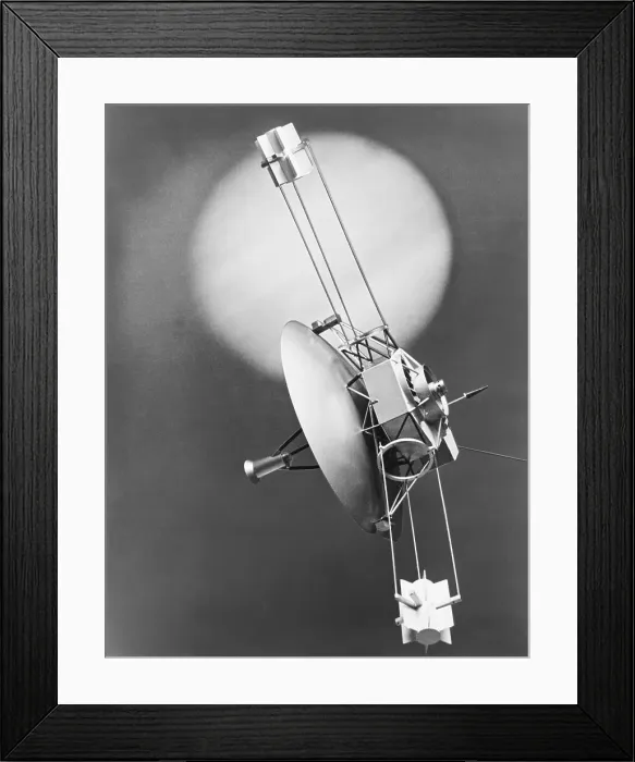 Framed Print : Model of Pioneer 10 Framed Print : Model of Pioneer 10