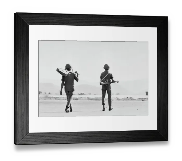 Framed Print : Vietnam War Scenes Framed Print : Vietnam War Scenes