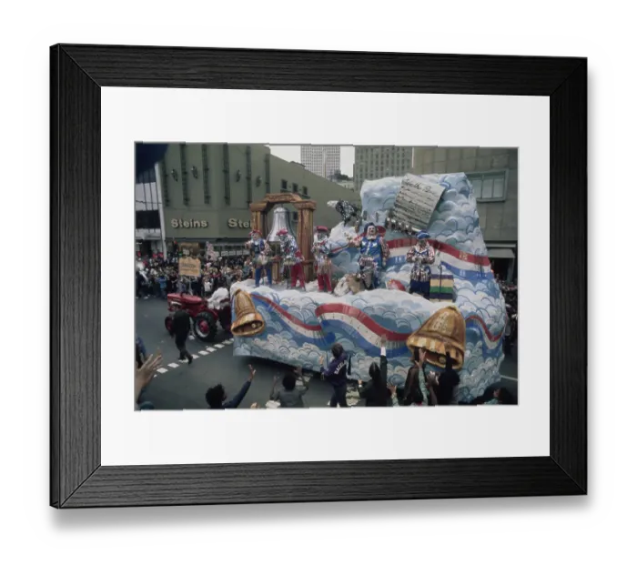 Framed Print : New Orleans Carnival, 1972 Framed Print : New Orleans Carnival, 1972