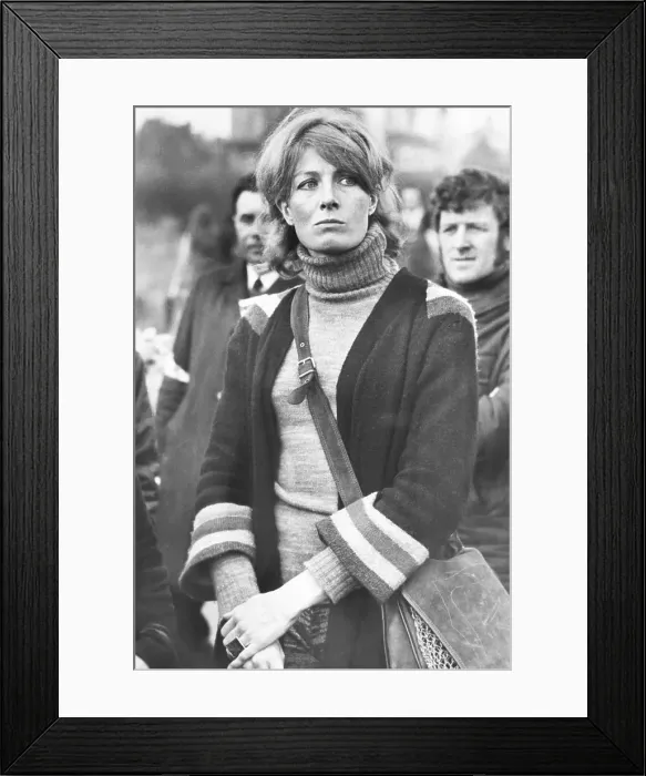 Framed Print : Vanessa Redgrave at Demonstration Framed Print : Vanessa Redgrave at Demonstration