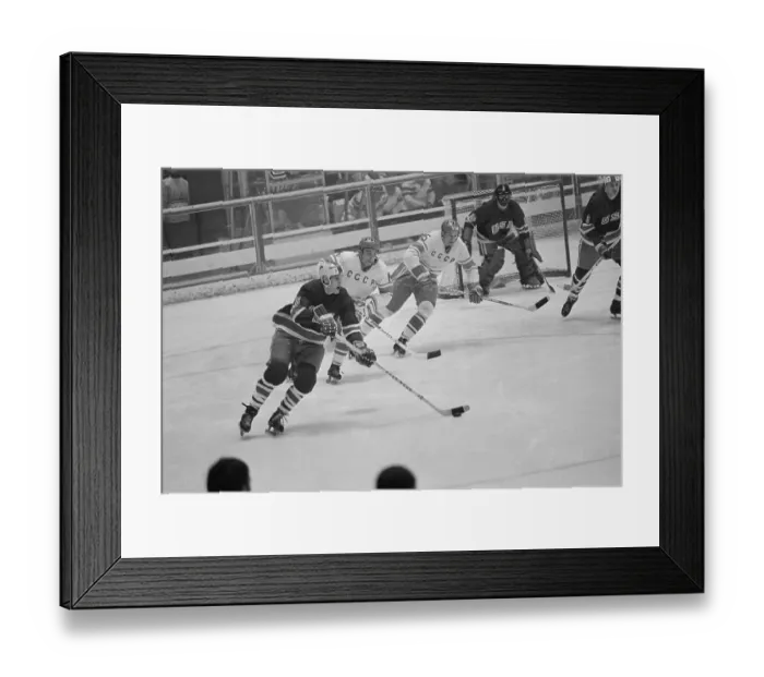 Framed Print : Olympic Ice Hockey Game Framed Print : Olympic Ice Hockey Game