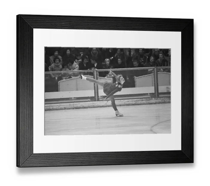 Framed Print : Karen Magnussen Skating on Ice Framed Print : Karen Magnussen Skating on Ice