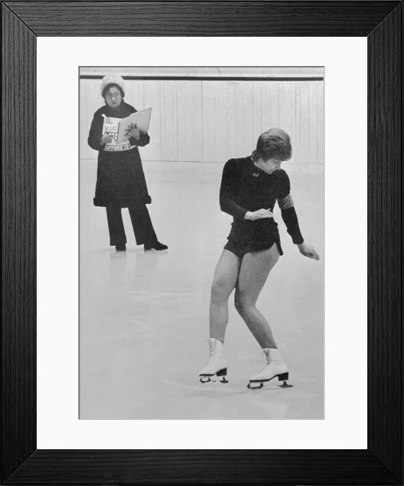 Framed Print : Beatrix Schuba on Ice Framed Print : Beatrix Schuba on Ice