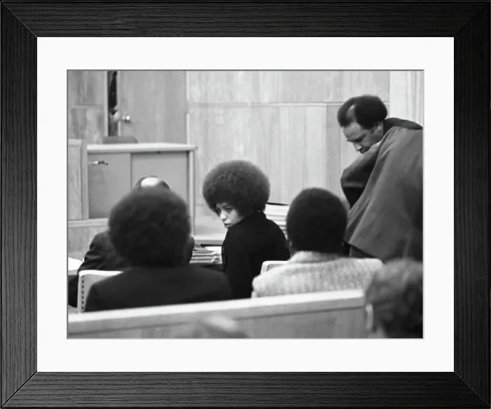 Framed Print : Angela Davis Framed Print : Angela Davis