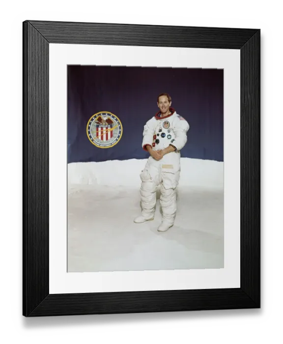 Framed Print : Apollo 16 Mission