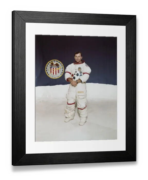 Framed Print : Apollo 16 Mission Framed Print : Apollo 16 Mission