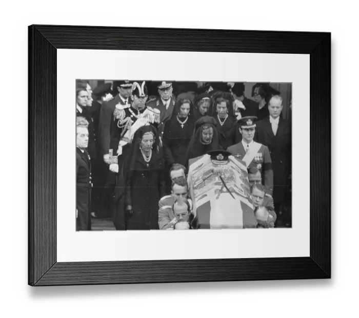 Framed Print : Attending a Royal Funeral