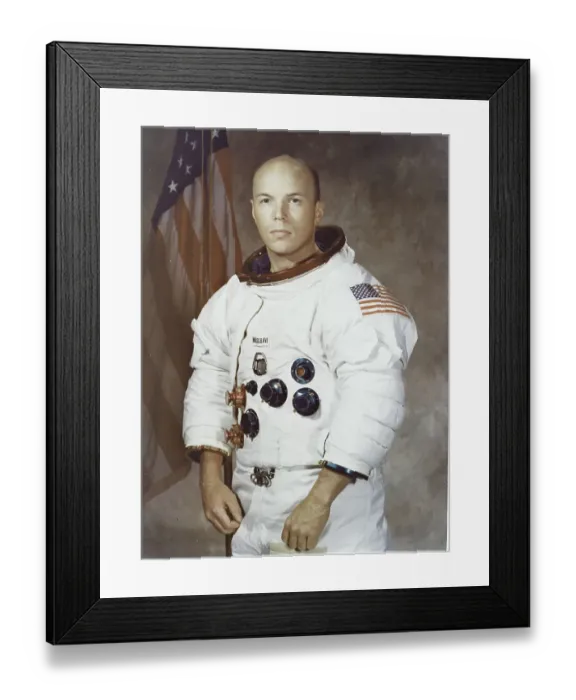 Framed Print : Portrait of Story Musgrave Framed Print : Portrait of Story Musgrave