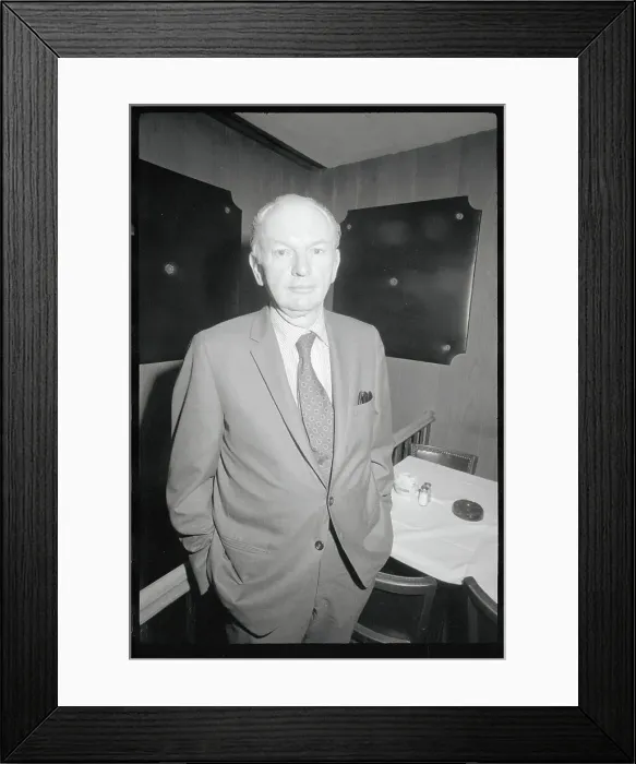Framed Print : Portrait of James Geraghty Framed Print : Portrait of James Geraghty