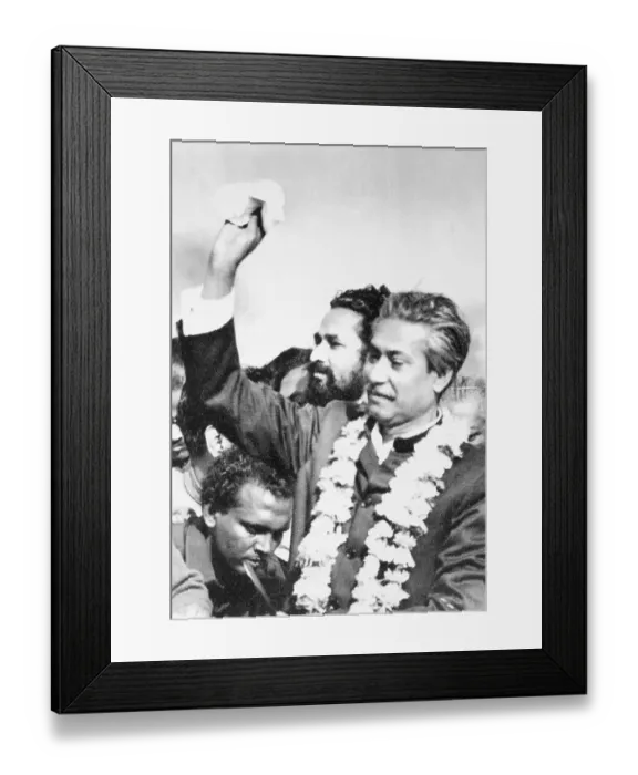 Framed Print : Bangladeshi Leader Rahman Framed Print : Bangladeshi Leader Rahman