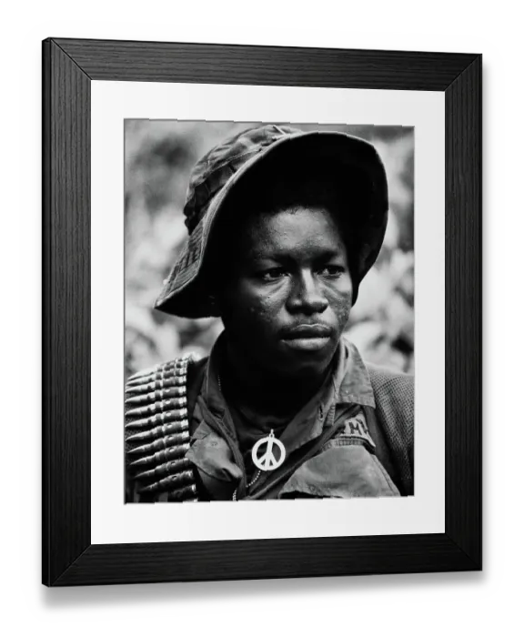 Framed Print : American GI in Vietnam Framed Print : American GI in Vietnam