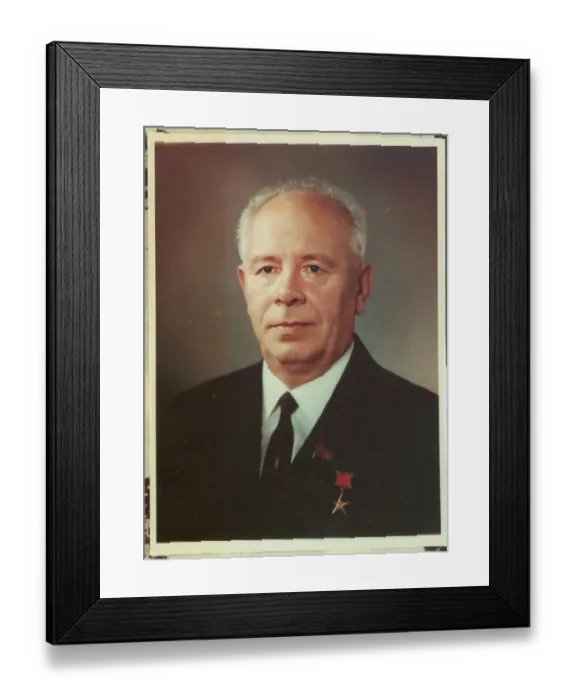 Framed Print : Portrait of Nikolai Podgorny Framed Print : Portrait of Nikolai Podgorny