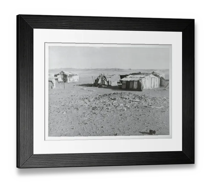Framed Print : Aborigine Settlement Framed Print : Aborigine Settlement