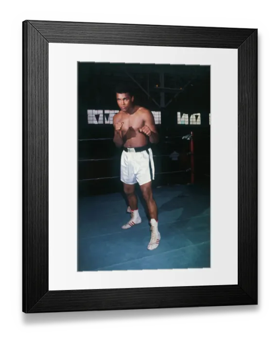 Framed Print : Boxer Muhammad Ali Framed Print : Boxer Muhammad Ali