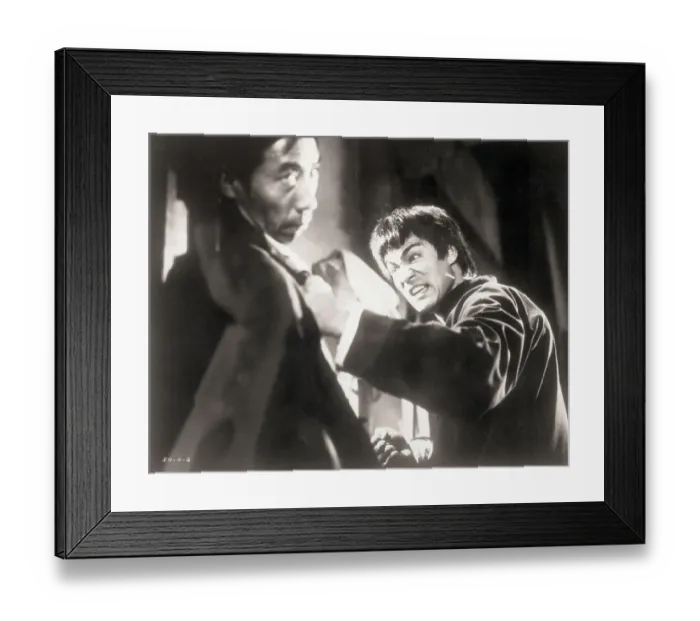 Framed Print : Bruce Lee in The Chinese Connection