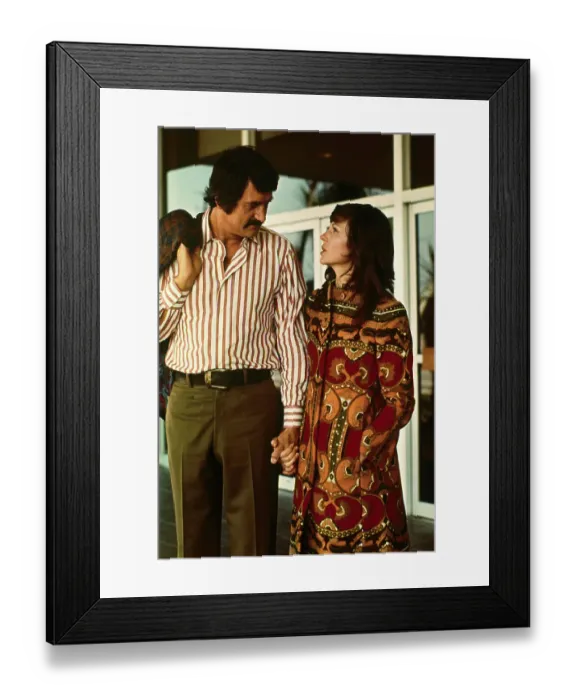 Framed Print : Susan Saint James and Rock Hudson Together in Scene from McMillan and Wife Framed Print : Susan Saint James and Rock Hudson Together in Scene from McMillan and Wife