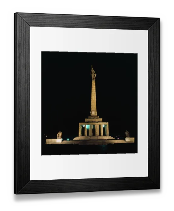 Framed Print : Illuminated Structure Framed Print : Illuminated Structure
