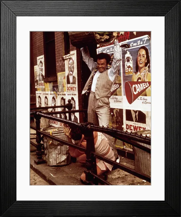 Framed Print : James Caan Holding a Trash Can Framed Print : James Caan Holding a Trash Can