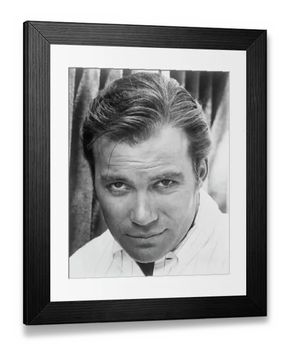 Framed Print : Actor William Shatner Framed Print : Actor William Shatner