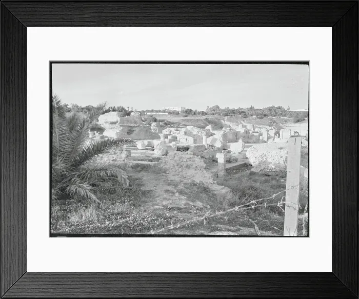 Framed Print : Aerial View of Modernization Results at Carthage Framed Print : Aerial View of Modernization Results at Carthage