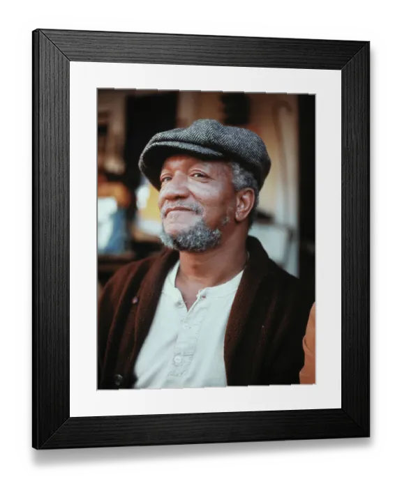 Framed Print : Actor Redd Foxx in Sanford and Son Framed Print : Actor Redd Foxx in Sanford and Son