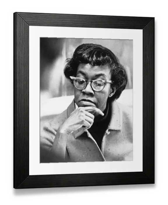 Framed Print : Gwendolyn Brooks Framed Print : Gwendolyn Brooks
