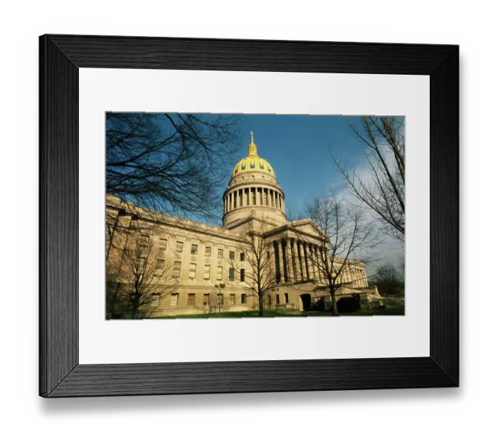 Framed Print : Charleston Capitol Grounds Framed Print : Charleston Capitol Grounds