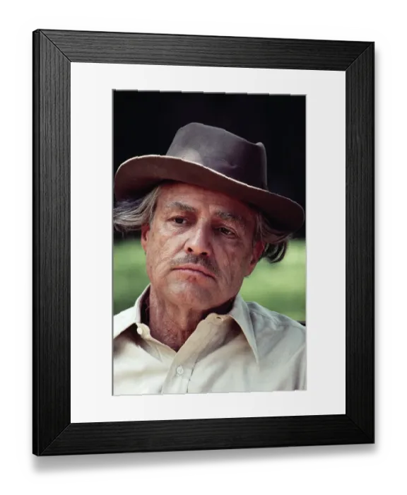 Framed Print : Marlon Brando in The Godfather
