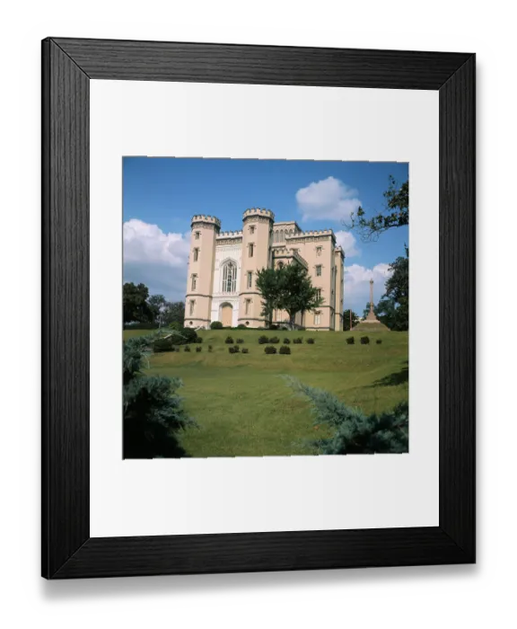 Framed Print : Old Louisiana State Capital Building Framed Print : Old Louisiana State Capital Building