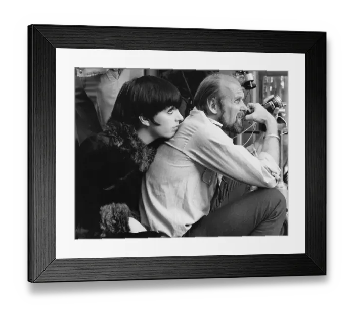 Framed Print : Liza Minnelli with Bob Fosse Framed Print : Liza Minnelli with Bob Fosse