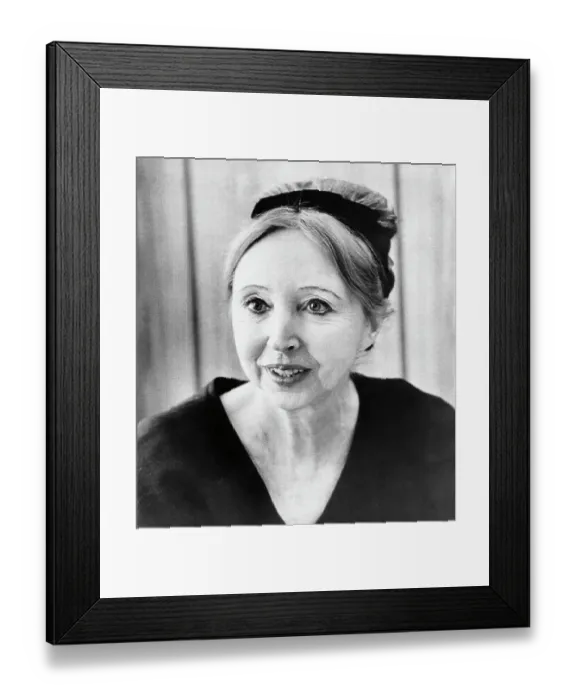Framed Print : Portrait of Writer Anais Nin Framed Print : Portrait of Writer Anais Nin