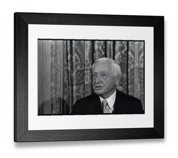 Framed Print : Informal Portrait of Cyrus Eaton Framed Print : Informal Portrait of Cyrus Eaton