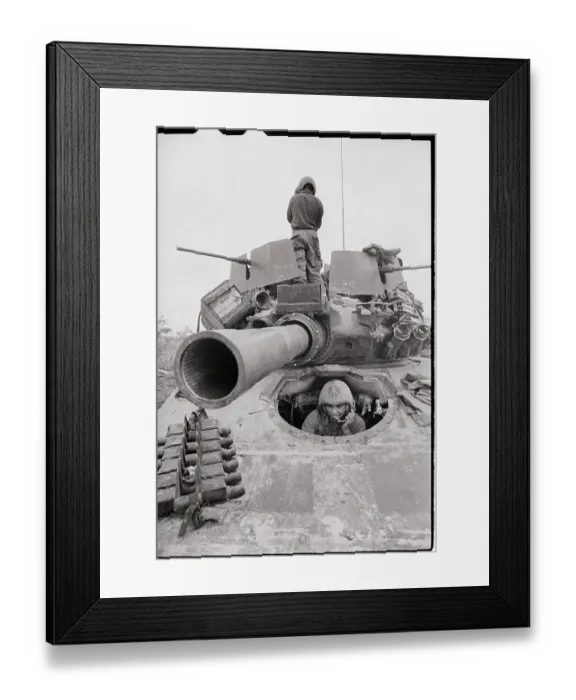 Framed Print : US GIs Move Gun Closer To Saigon Framed Print : US GIs Move Gun Closer To Saigon