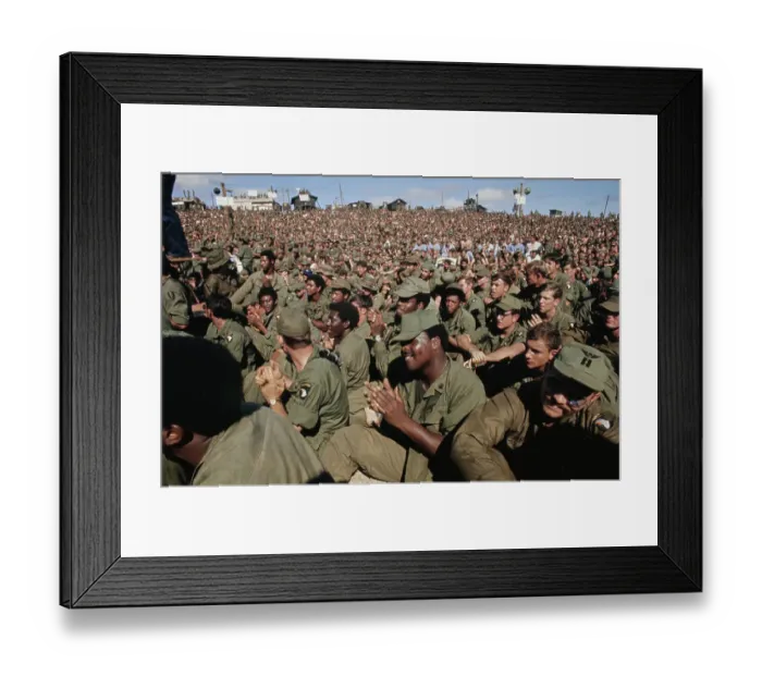 Framed Print : Christmas 1971, Vietnam War Framed Print : Christmas 1971, Vietnam War