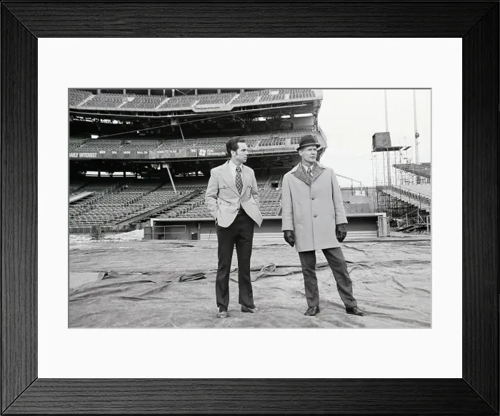 Framed Print : Roger Staubach And Tom Landry Framed Print : Roger Staubach And Tom Landry