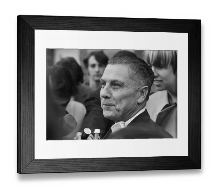 Framed Print : James Hoffa Released From Federal Prison Framed Print : James Hoffa Released From Federal Prison