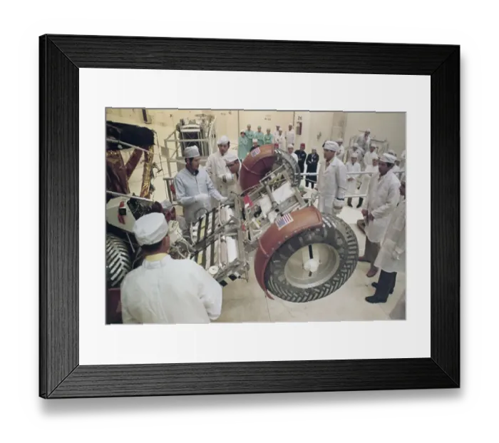 Framed Print : Apollo 16 Mission Framed Print : Apollo 16 Mission