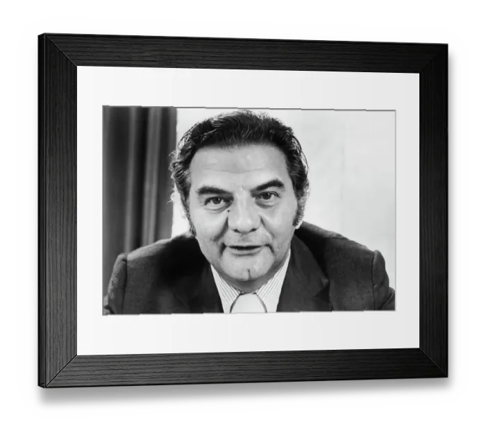 Framed Print : Jimmy The Greek Snyder Framed Print : Jimmy The Greek Snyder