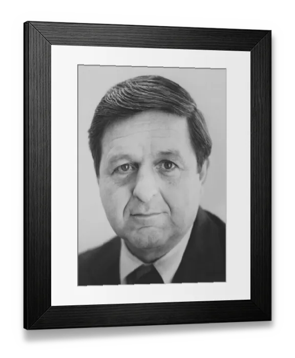 Framed Print : UPI Manager and Editor Charles McCarthy Framed Print : UPI Manager and Editor Charles McCarthy
