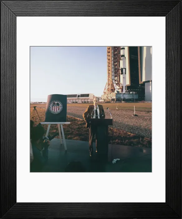 Framed Print : Apollo 16 Mission Framed Print : Apollo 16 Mission