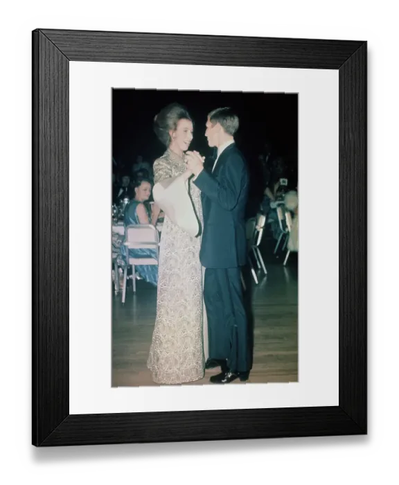 Framed Print : Princess Anne and Ken Buchanan at Sports Writers Association Awards Framed Print : Princess Anne and Ken Buchanan at Sports Writers Association Awards