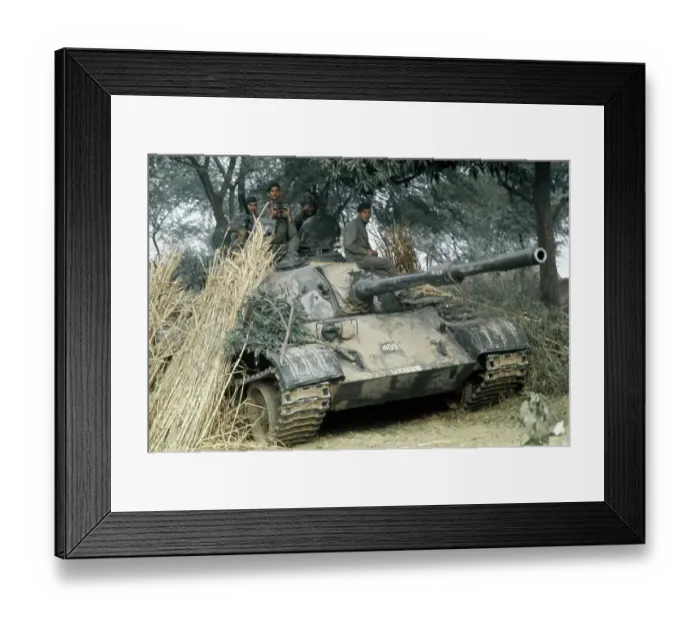 Framed Print : Indian Army Tank
