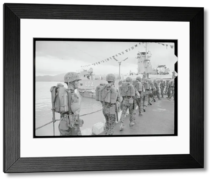 Framed Print : Korean Soldiers Leaving Vietnam Framed Print : Korean Soldiers Leaving Vietnam