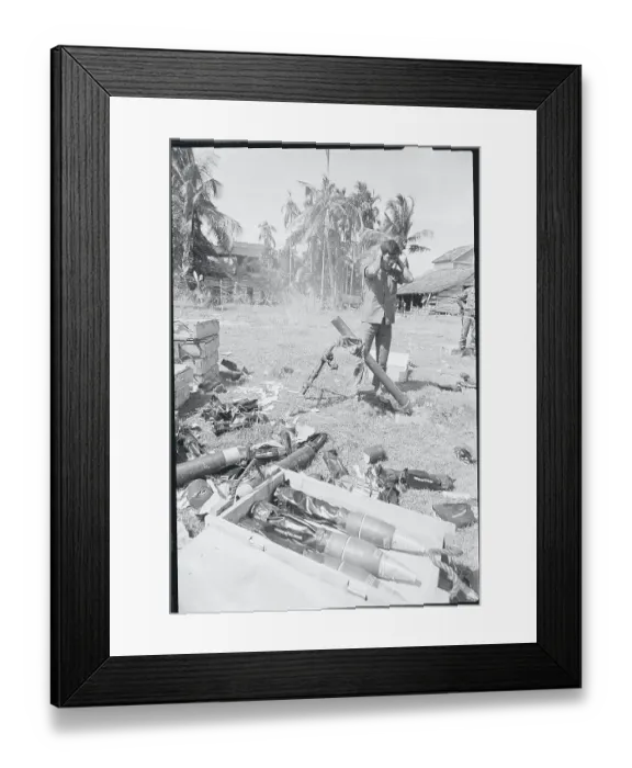 Framed Print : Soldier Covering His Ears Framed Print : Soldier Covering His Ears
