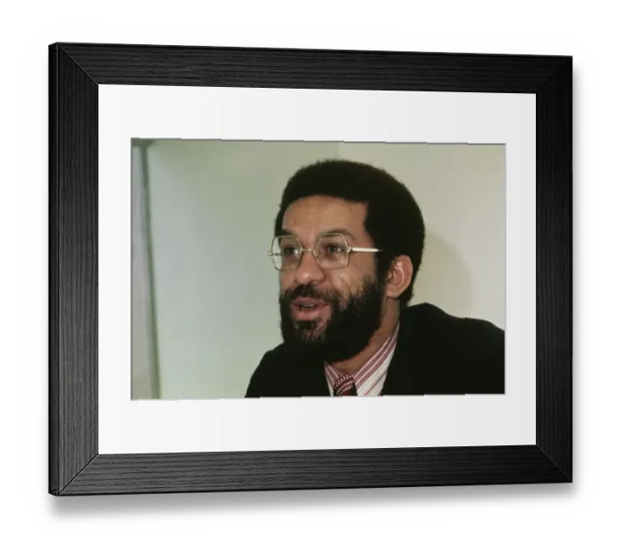 Framed Print : Dr E Leon Cooper, Head Of The OEO Health Affairs Program Framed Print : Dr E Leon Cooper, Head Of The OEO Health Affairs Program