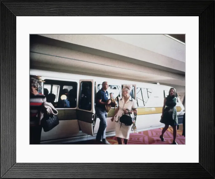 Framed Print : Monorail train Framed Print : Monorail train