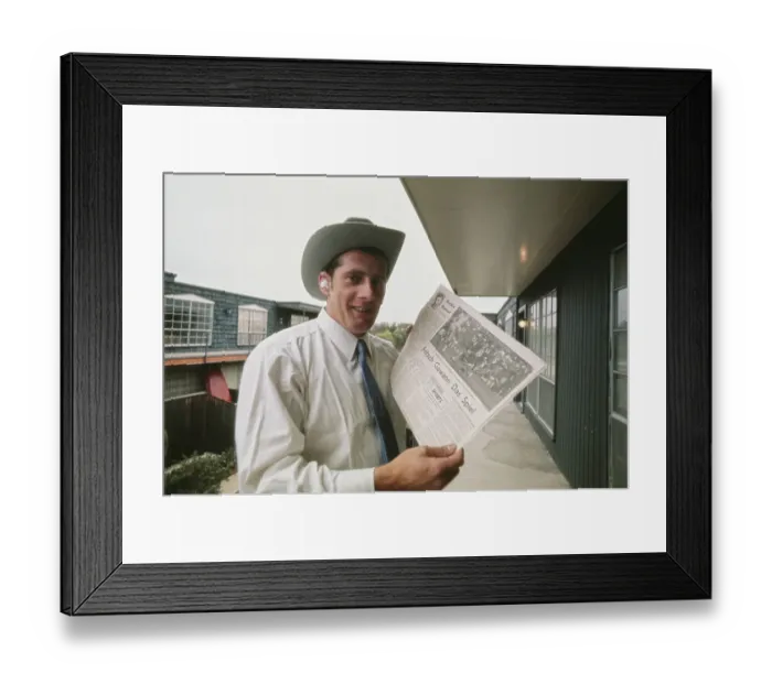 Framed Print : Toni Fritsch Of The Dallas Cowboys