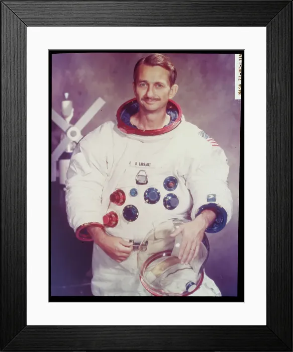 Framed Print : Portrait of Owen K. Garriott Framed Print : Portrait of Owen K. Garriott